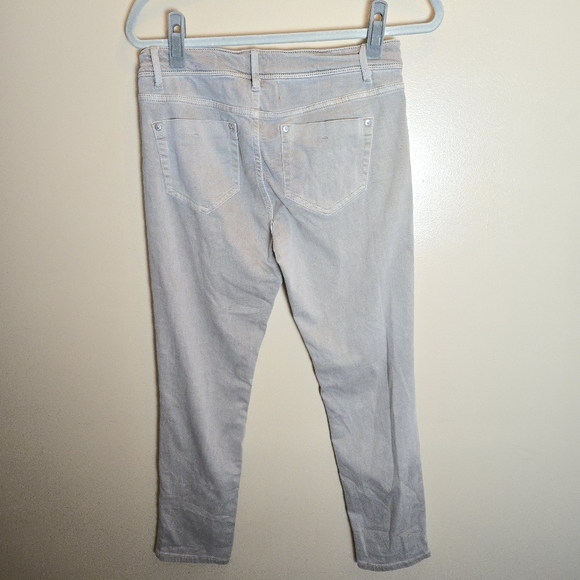 J Jill Jeans Authentic Fit Slim Ankle Length Women's Size 4 in Tan/Taupe - Picture 10 of 16